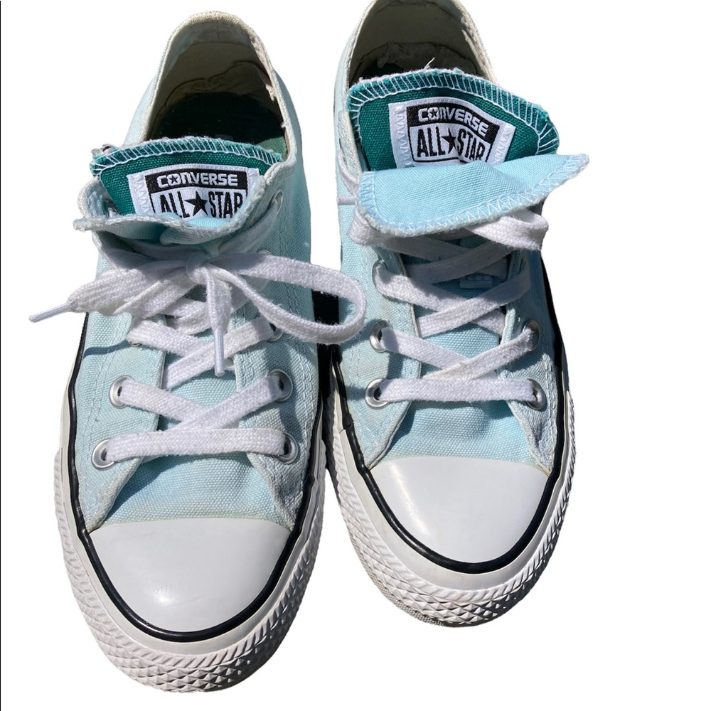Teal Converse US woman’s size 6
